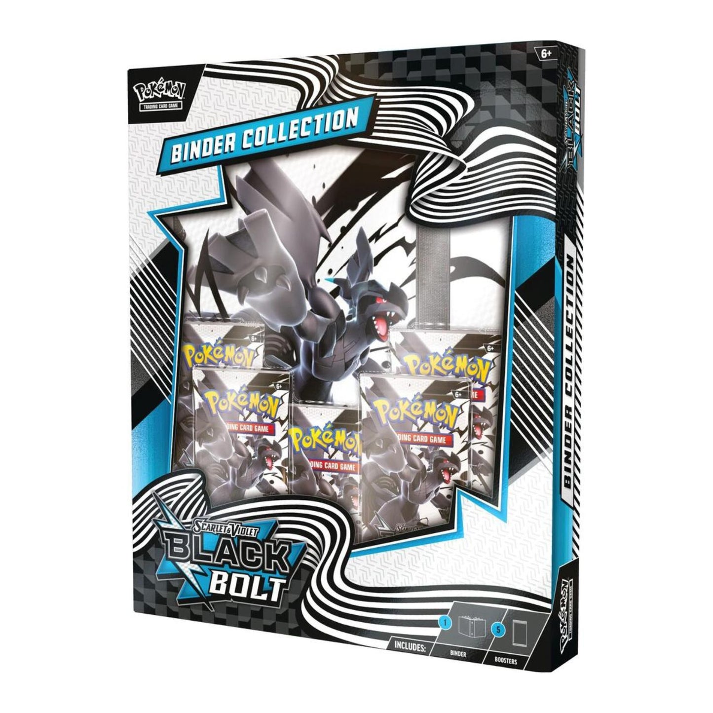Pokemon TCG Black Bolt Binder Collection Ingles