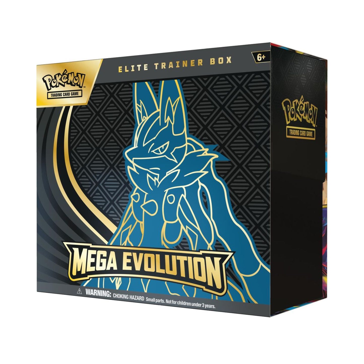 Pokemon TCG Mega Evolution Elite Trainer Box Mega Lucario Ingles