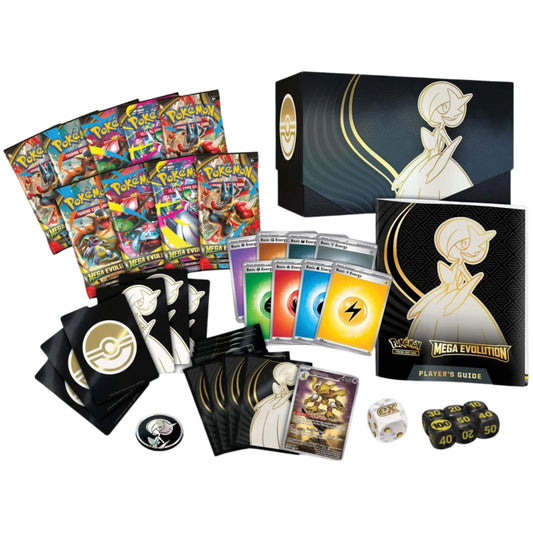 Pokemon TCG Mega Evolution Elite Trainer Box Mega Gardevoir Ingles