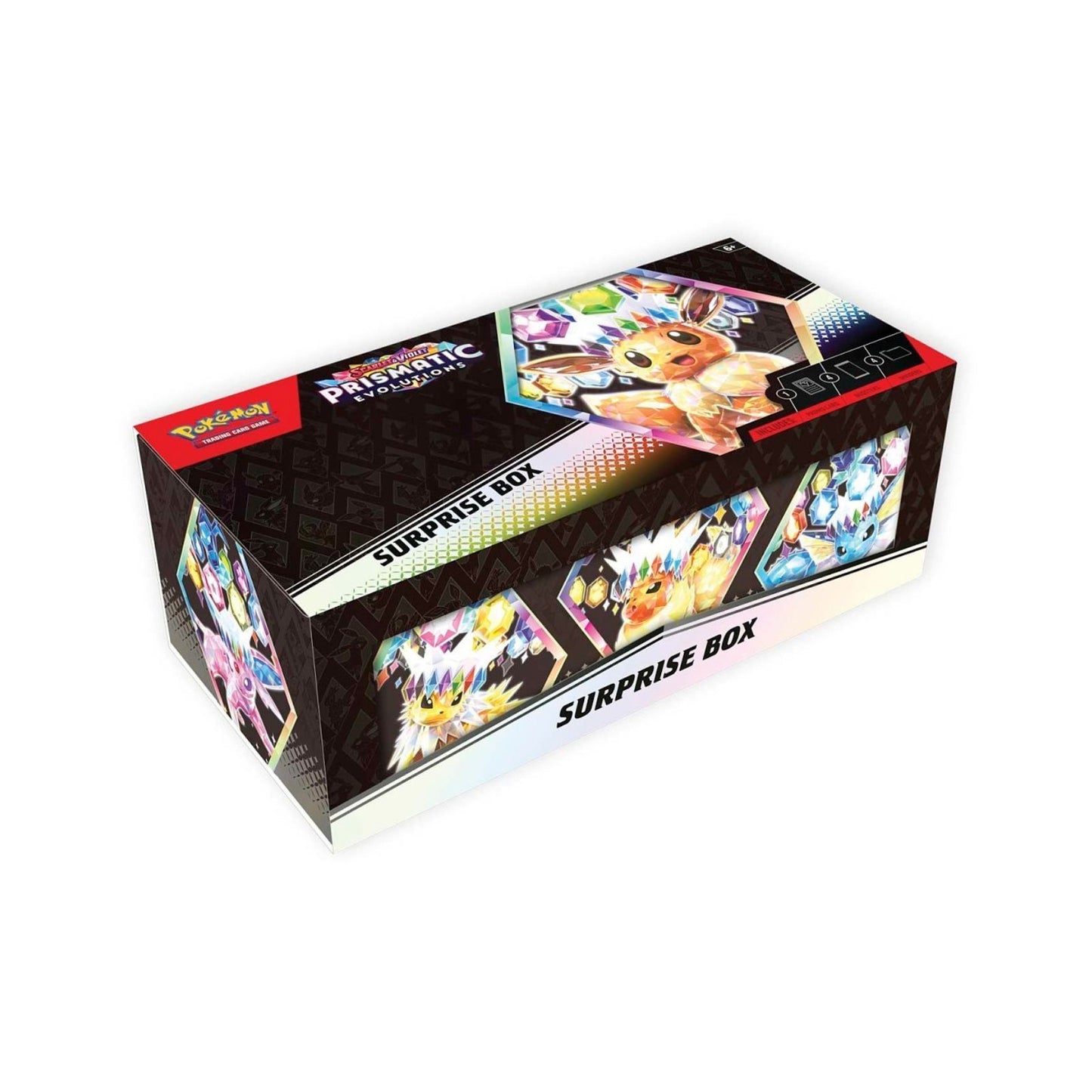 Pokemon TCG Prismatic Evolutions Surprise Box Ingles