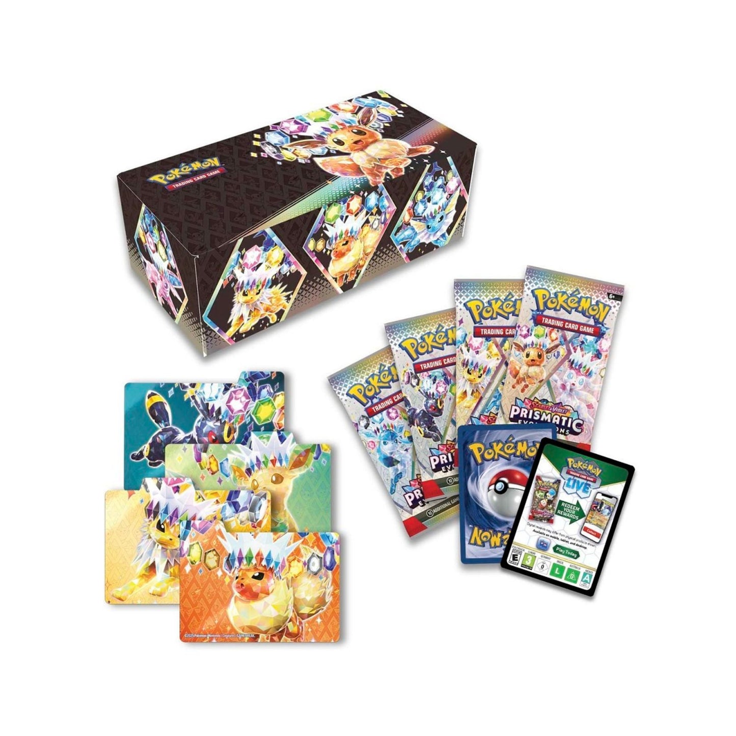 Pokemon TCG Prismatic Evolutions Surprise Box Ingles