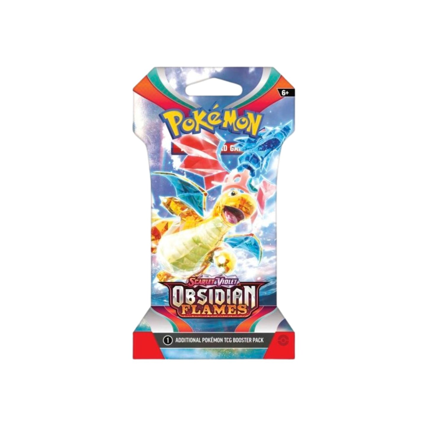 Pokemon TCG Obsidian Flames Booster Sleeve Ingles
