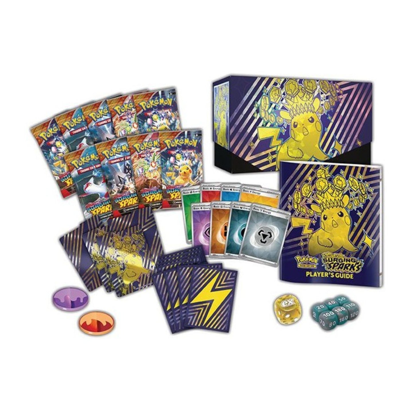 Pokemon TCG Surging Sparks Elite Trainer Box Ingles