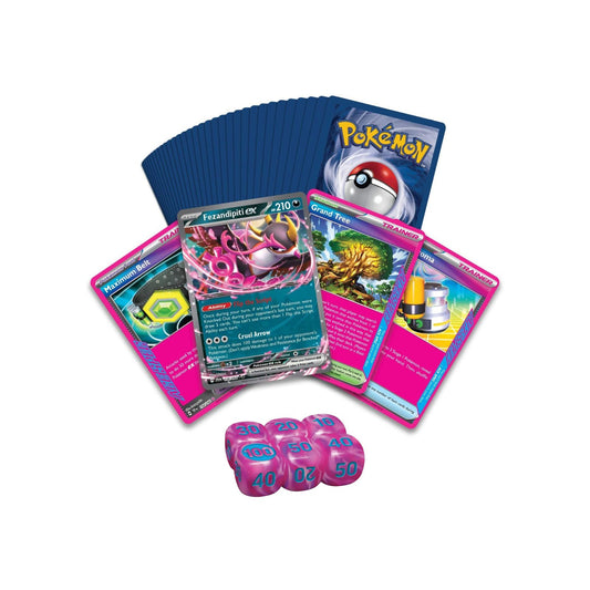 Pokemon TCG Trainers Toolkit 2025 Fezandipiti Ex Ingles