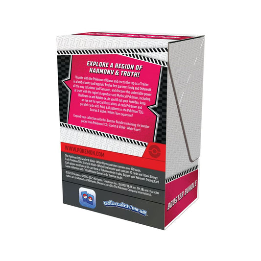 Pokemon TCG White Flare Booster Bundle Ingles