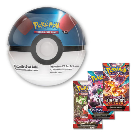 Pokemon TCG Great Ball Tin Ingles