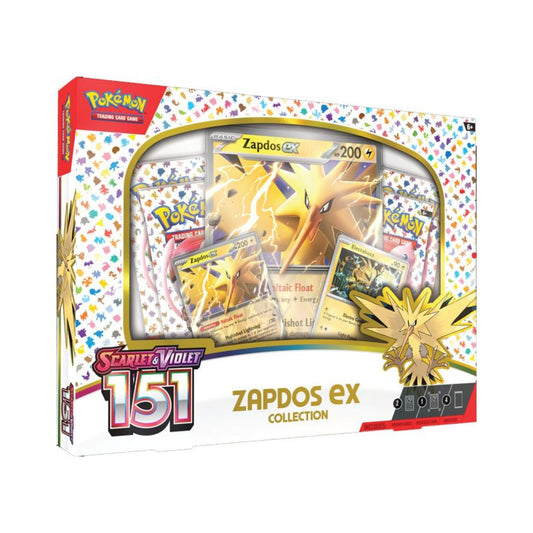 Pokemon TCG 151 Zapdos Ex Collection Ingles