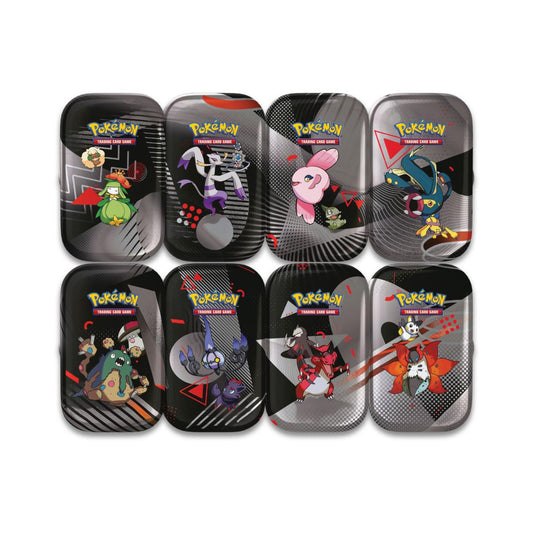 Pokemon TCG Black Bolt & White Flare Mini Tin Ingles