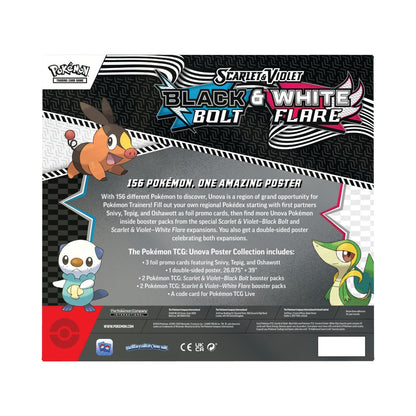 Pokemon TCG Black Bolt & White Flare Poster Collection Ingles