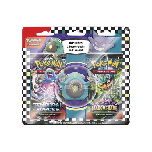 Pokemon TCG Bellibolt Eraser Blister Ingles