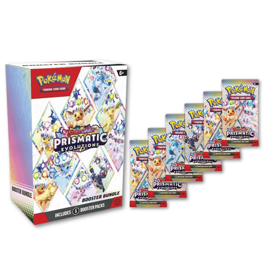 Pokemon TCG Prismatic Evolutions Booster Bundle Ingles
