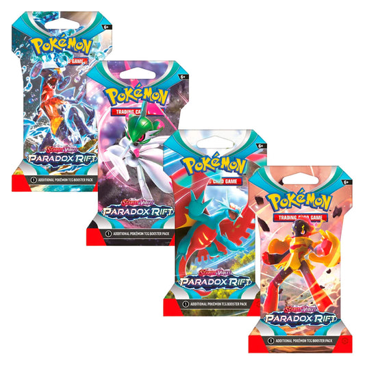 Pokemon TCG Paradox Rift Booster Sleeve Ingles