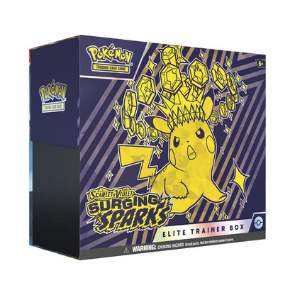 Pokemon TCG Surging Sparks Elite Trainer Box Ingles