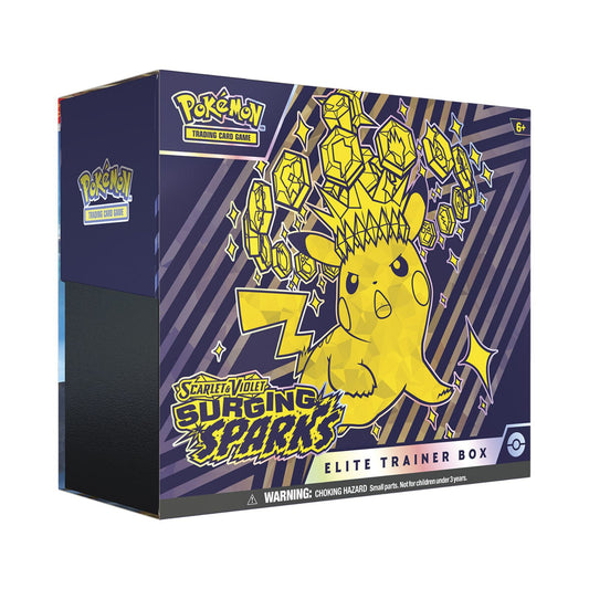 Pokemon TCG Surging Sparks Elite Trainer Box Ingles