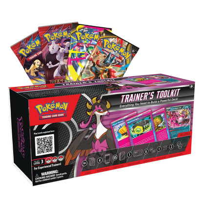 Pokemon TCG Trainers Toolkit 2025 Fezandipiti Ex Ingles