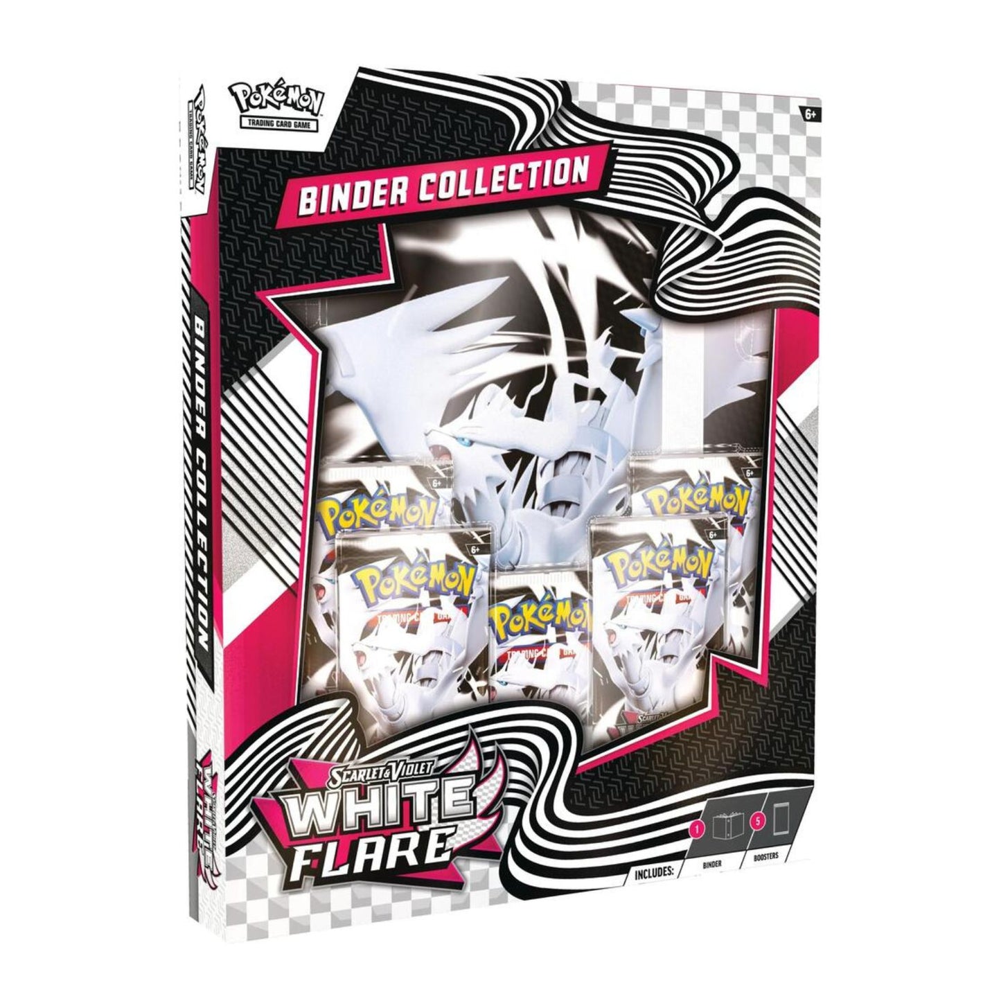 Pokemon TCG Black Bolt Whtie Flare Ingles