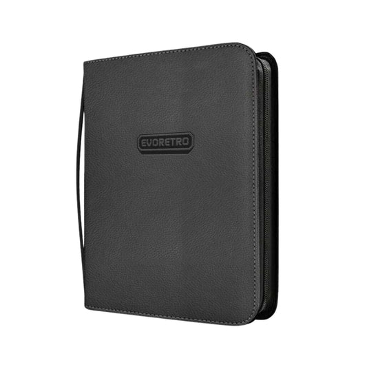 Shield Toploader Binder Evoretro 216 Bolsillos Negro